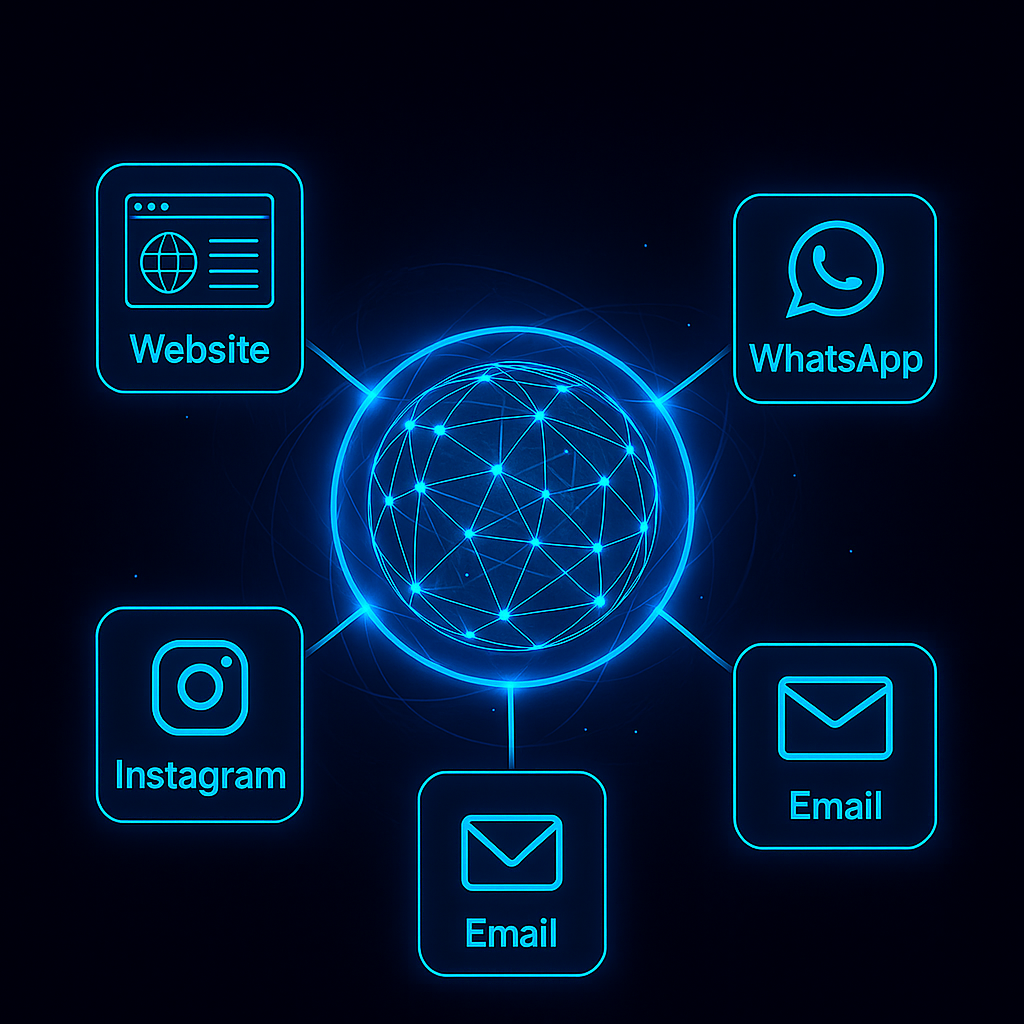 Holographic integration hub